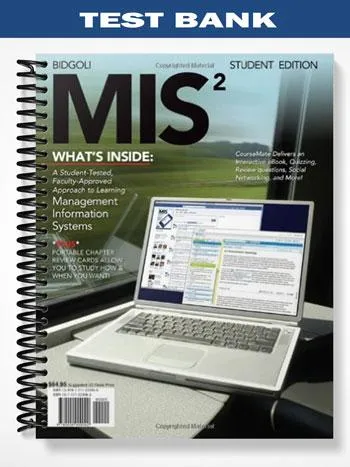 Test_Bank_for_MIS2_2nd_Edition_by_Hossein_Bidgoli Test_Bank_for_MIS2_2nd_Edition_by_Hossein_Bidgoli