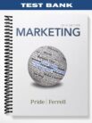 Test Bank for Marketing 2014 17th Edition by Pride
