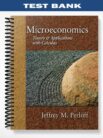 Test Bank for Microeconomics Theory and Applications with Calculus 1st Edition by Perloff