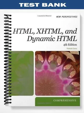 Test_Bank_for_New_Perspectives_on_HTML_XHTML_and_Dynamic_HTML_Comprehensive_4th_Edition_by_Patrick_Carey