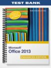 Test Bank for New Perspectives on Microsoft Office 2013 First Course Enhanced Edition 1st Edition by Shaffer