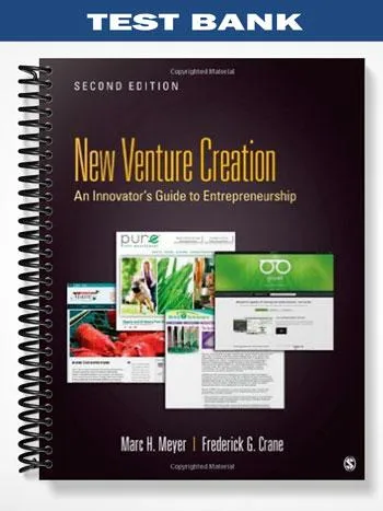 Test_Bank_for_New_Venture_Creation_2nd_Edition_by_Meyer Test_Bank_for_New_Venture_Creation_2nd_Edition_by_Meyer