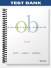 Test Bank for Organizational Behavior 4th Edition by Hitt