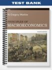 Test Bank for Principles of Macroeconomics 4th Edition by Gregory Mankiw
