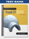 Test_Bank_for_Starting_out_with_Visual_C_2010_2nd_Edition_by_Tony_Gaddis