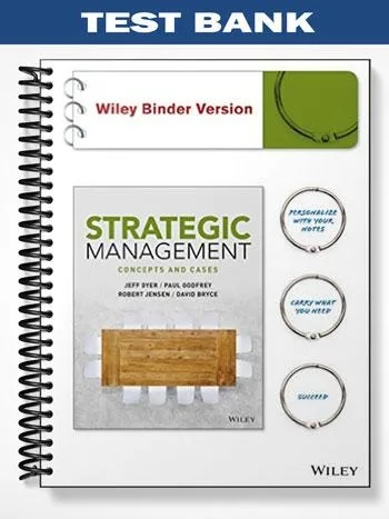 Test_Bank_for_Strategic_Management_Concepts_and_Cases_1st_Edition_by_Dyer Test_Bank_for_Strategic_Management_Concepts_and_Cases_1st_Edition_by_Dyer