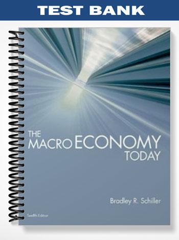 Test Bank for The Macro Economy Today 12th Edition by Schiller