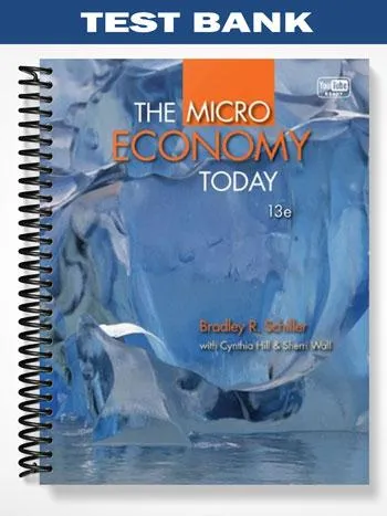 Test_Bank_for_The_Micro_Economy_Today_13th_Edition_by_Schiller Test_Bank_for_The_Micro_Economy_Today_13th_Edition_by_Schiller