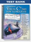Test_Bank_for_Visual_C_2005_How_to_Program_2nd_Edition_by_Deitel
