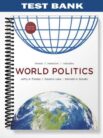 Test Bank for World Politics Interests Interactions Institutions 1st Edition by Frieden