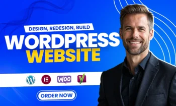 Design Redesign Revamp WordPress Landing Page Elementor To WordPress